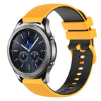 For Samsung Gear S3 Classic / Yellow+Black