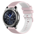 For Samsung Gear S3 Classic / Pink+White
