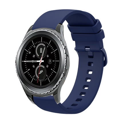 20mm Solid Color Soft Silicone Watch Band, For Samsung Gear S2 Classic, For Samsung Galaxy Watch Active 2 40mm - DealBuddy