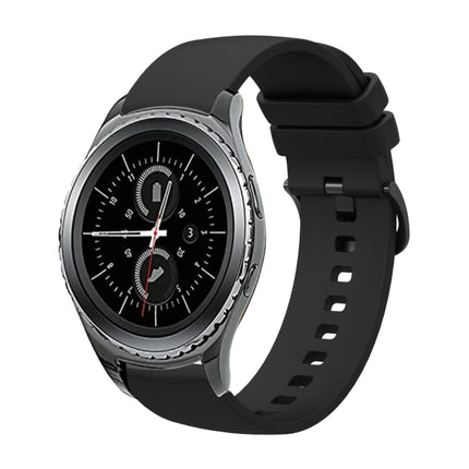 20mm Solid Color Soft Silicone Watch Band, For Samsung Gear S2 Classic, For Samsung Galaxy Watch Active 2 40mm - DealBuddy