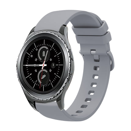 20mm Solid Color Soft Silicone Watch Band, For Samsung Gear S2 Classic, For Samsung Galaxy Watch Active 2 40mm - DealBuddy