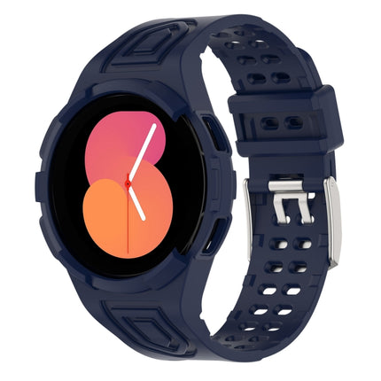Armor Integrated TPU Double-Pin Buckle Smart Watch Band, For Samsung Galaxy Watch5 40mm, For Samsung Galaxy Watch5 44mm, For Samsung Galaxy Watch4 44mm - DealBuddy