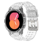 For Samsung Galaxy Watch5 40mm / Transparent White