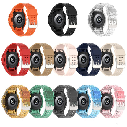 Armor Integrated TPU Double-Pin Buckle Smart Watch Band, For Samsung Galaxy Watch5 40mm, For Samsung Galaxy Watch5 44mm, For Samsung Galaxy Watch4 44mm - DealBuddy