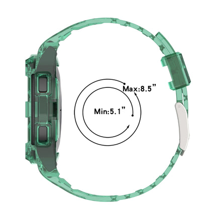 Armor Integrated TPU Double-Pin Buckle Smart Watch Band, For Samsung Galaxy Watch5 40mm, For Samsung Galaxy Watch5 44mm, For Samsung Galaxy Watch4 44mm - DealBuddy
