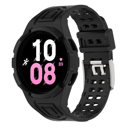 Armor Integrated TPU Double-Pin Buckle Smart Watch Band, For Samsung Galaxy Watch5 40mm, For Samsung Galaxy Watch5 44mm, For Samsung Galaxy Watch4 44mm - DealBuddy