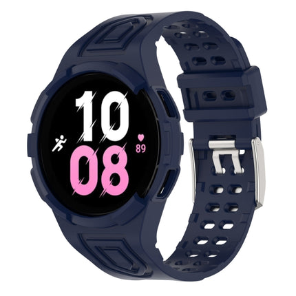 Armor Integrated TPU Double-Pin Buckle Smart Watch Band, For Samsung Galaxy Watch5 40mm, For Samsung Galaxy Watch5 44mm, For Samsung Galaxy Watch4 44mm