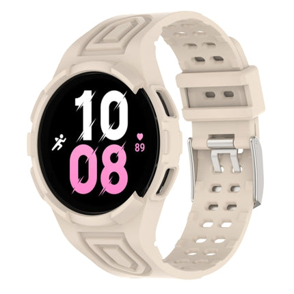 Armor Integrated TPU Double-Pin Buckle Smart Watch Band, For Samsung Galaxy Watch5 40mm, For Samsung Galaxy Watch5 44mm, For Samsung Galaxy Watch4 44mm - DealBuddy