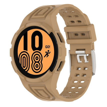 Armor Integrated TPU Double-Pin Buckle Smart Watch Band, For Samsung Galaxy Watch5 40mm, For Samsung Galaxy Watch5 44mm, For Samsung Galaxy Watch4 44mm - DealBuddy
