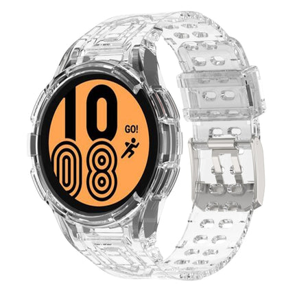 Armor Integrated TPU Double-Pin Buckle Smart Watch Band, For Samsung Galaxy Watch5 40mm, For Samsung Galaxy Watch5 44mm, For Samsung Galaxy Watch4 44mm - DealBuddy