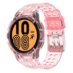 For Samsung Galaxy Watch4 44mm / Transparent Pink