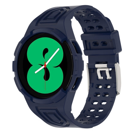 Armor Integrated TPU Double-Pin Buckle Smart Watch Band, For Samsung Galaxy Watch4 40mm, For Samsung Galaxy Watch4 Classic 46mm - DealBuddy