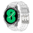 For Samsung Galaxy Watch4 40mm / Transparent White