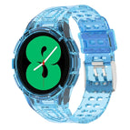 For Samsung Galaxy Watch4 40mm / Transparent Blue
