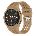 For Samsung Galaxy Watch4 Classic 46mm / Brwon