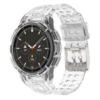 For Samsung Galaxy Watch4 Classic 46mm / Transparent White