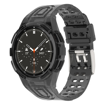 Armor Integrated TPU Double-Pin Buckle Smart Watch Band, For Samsung Galaxy Watch4 40mm, For Samsung Galaxy Watch4 Classic 46mm - DealBuddy