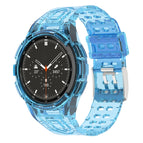 For Samsung Galaxy Watch4 Classic 46mm / Transparent Blue