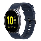 20mm Solid Color Soft Silicone Watch Band