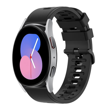 20mm Solid Color Soft Silicone Watch Band