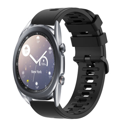 22mm Solid Color Soft Silicone Watch Band