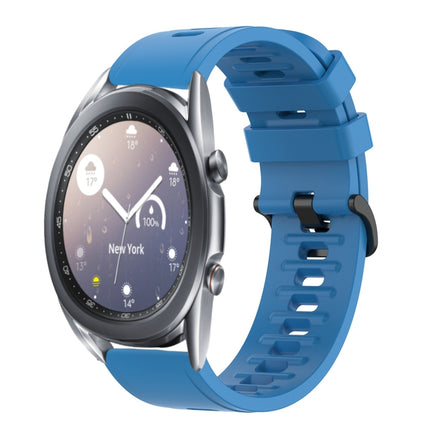 22mm Solid Color Soft Silicone Watch Band
