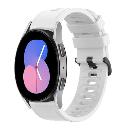 22mm Solid Color Soft Silicone Watch Band