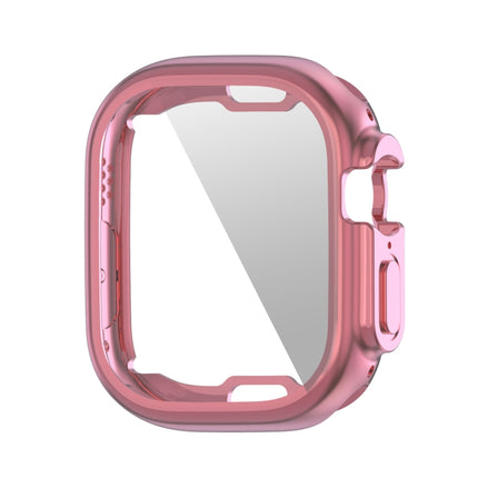ENKAY Electroplated Soft TPU Case with Screen Film For Apple Watch Ultra 3 / 2 /1 49mm