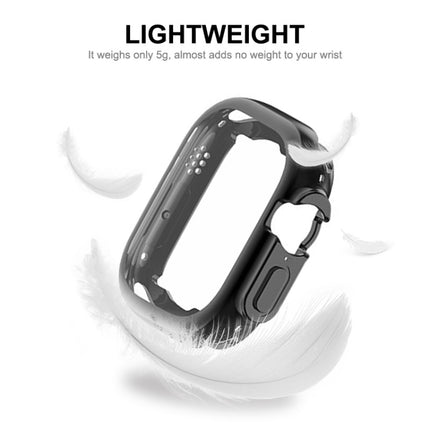 ENKAY Electroplated Soft TPU Case with Screen Film For Apple Watch Ultra 3 / 2 /1 49mm