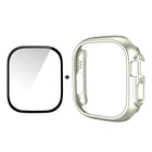 For Apple Watch Ultra 3 / 2 / 1 49mm ENKAY 2 in 1 PC Case + Full Coverage 9H Tempered Glass Film - DealBuddy