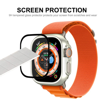 For Apple Watch Ultra 3 / 2 / 1 49mm ENKAY 2 in 1 PC Case + Full Coverage 9H Tempered Glass Film - DealBuddy