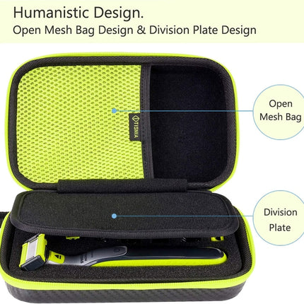 Razor EVA PU Box Travel Storage Bag For Philips QP2520 / QP2530 / QP2620 / QP2630 Shaver