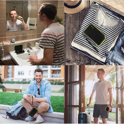 Razor EVA PU Box Travel Storage Bag For Philips QP2520 / QP2530 / QP2620 / QP2630 Shaver