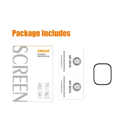 For Apple Watch Ultra 1 / 2 / 3 49mm ENKAY 9H Full Cover Tempered Glass Watch Film, 1pcs, 2pcs, 5pcs, 10pcs - DealBuddy