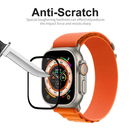 For Apple Watch Ultra 1 / 2 / 3 49mm ENKAY 9H Full Cover Tempered Glass Watch Film, 1pcs, 2pcs, 5pcs, 10pcs - DealBuddy