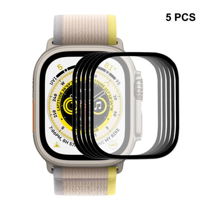 For Apple Watch Ultra 1 / 2 / 3 49mm ENKAY 9H Full Cover Tempered Glass Watch Film