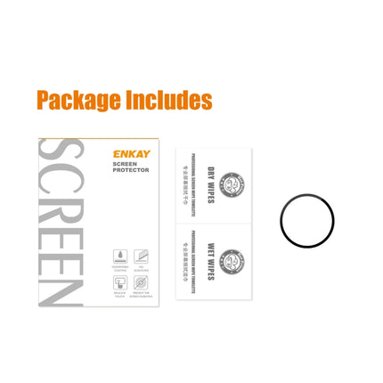 For Samsung Galaxy Watch5 40mm ENKAY 9H Full Cover Tempered Glass Watch Film - DealBuddy