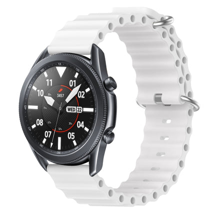22mm Ocean Style Silicone Solid Color Watch Band, For Samsung Galaxy Watch3 45mm, For Samsung Galaxy Watch 46mm, For Samsung Gear S3 Classic, For Samsung Gear S3 Frontier - DealBuddy