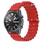 22mm Ocean Style Silicone Solid Color Watch Band, For Samsung Galaxy Watch3 45mm, For Samsung Galaxy Watch 46mm, For Samsung Gear S3 Classic, For Samsung Gear S3 Frontier - DealBuddy