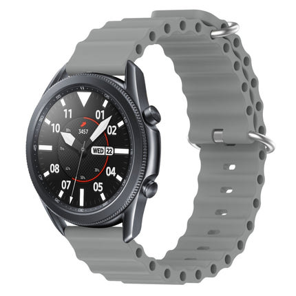 22mm Ocean Style Silicone Solid Color Watch Band, For Samsung Galaxy Watch3 45mm, For Samsung Galaxy Watch 46mm, For Samsung Gear S3 Classic, For Samsung Gear S3 Frontier - DealBuddy