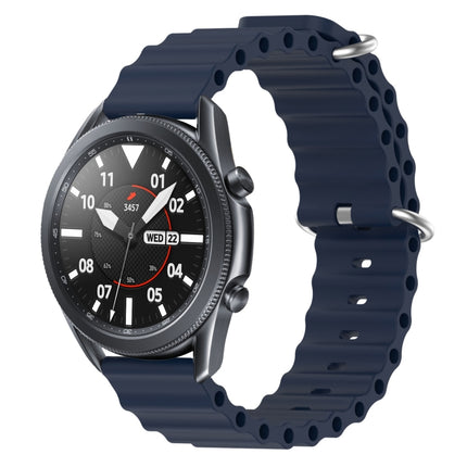 22mm Ocean Style Silicone Solid Color Watch Band