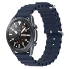 22mm Ocean Style Silicone Solid Color Watch Band