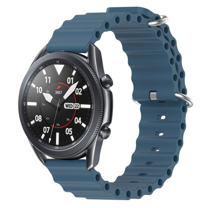22mm Ocean Style Silicone Solid Color Watch Band, For Samsung Galaxy Watch3 45mm, For Samsung Galaxy Watch 46mm, For Samsung Gear S3 Classic, For Samsung Gear S3 Frontier - DealBuddy