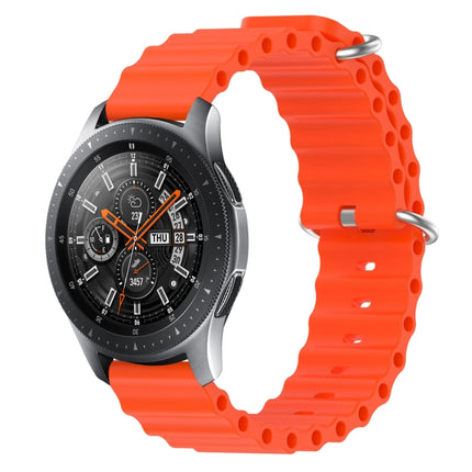 22mm Ocean Style Silicone Solid Color Watch Band, For Samsung Galaxy Watch3 45mm, For Samsung Galaxy Watch 46mm, For Samsung Gear S3 Classic, For Samsung Gear S3 Frontier - DealBuddy