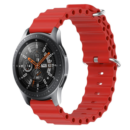 22mm Ocean Style Silicone Solid Color Watch Band, For Samsung Galaxy Watch3 45mm, For Samsung Galaxy Watch 46mm, For Samsung Gear S3 Classic, For Samsung Gear S3 Frontier - DealBuddy