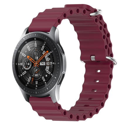 22mm Ocean Style Silicone Solid Color Watch Band, For Samsung Galaxy Watch3 45mm, For Samsung Galaxy Watch 46mm, For Samsung Gear S3 Classic, For Samsung Gear S3 Frontier - DealBuddy