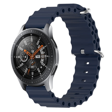 22mm Ocean Style Silicone Solid Color Watch Band, For Samsung Galaxy Watch3 45mm, For Samsung Galaxy Watch 46mm, For Samsung Gear S3 Classic, For Samsung Gear S3 Frontier - DealBuddy