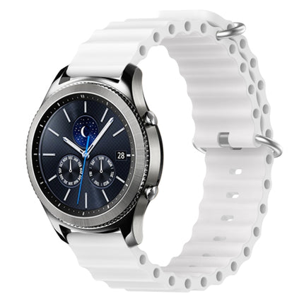 22mm Ocean Style Silicone Solid Color Watch Band