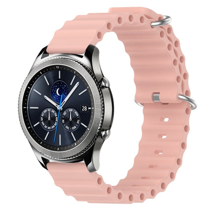 22mm Ocean Style Silicone Solid Color Watch Band