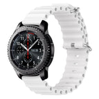 For Samsung Gear S3 Frontier / White